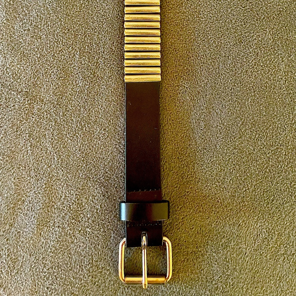 Black Leather Belt